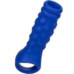 admiral couvercle de pénis en perles silicone liquide bleu
