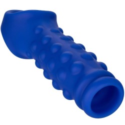 admiral couvercle de pénis en perles silicone liquide bleu