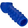 admiral couvercle de pénis en perles silicone liquide bleu