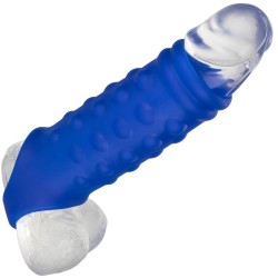 admiral couvercle de pénis en perles silicone liquide bleu