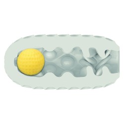 boundless squishy réversible ball stroke gris
