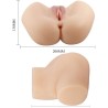 vibrateur vagin et anus réaliste hailey