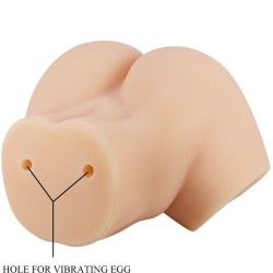 vibrateur vagin et anus réaliste hailey