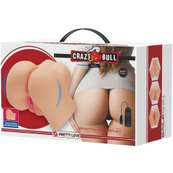 vibrateur vagin et anus réaliste hailey