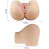 vibrateur réaliste pour vagin et anus mila