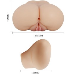 vibrateur vagin et anus luna réaliste