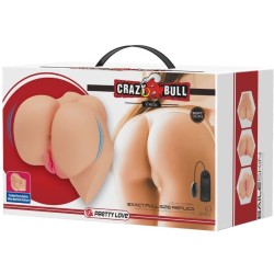 vibrateur vagin et anus réaliste emilia