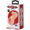 vibrateur vagin et anus réaliste hannah