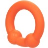 alpha bague double bille orange