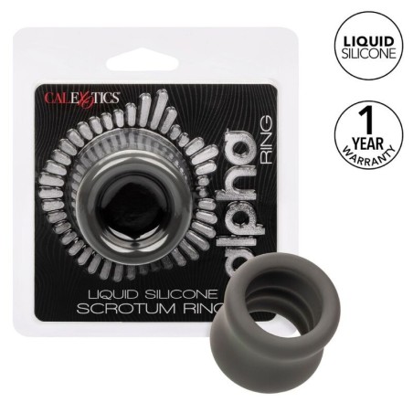 alpha anneau détirement du scrotum noir