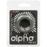 alpha bague prismatique prolong gris