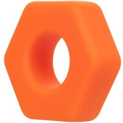 alpha bague prolong sexagon orange