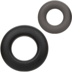 alpha prolong lot de 2 bague gris
