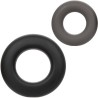 alpha prolong lot de 2 bague gris