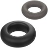 alpha prolong lot de 2 bague gris