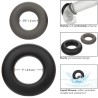 alpha prolong lot de 2 bague gris