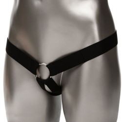 extension performance maxx réaliste avec harnais peau marron