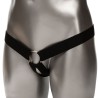 extension performance maxx réaliste avec harnais peau marron