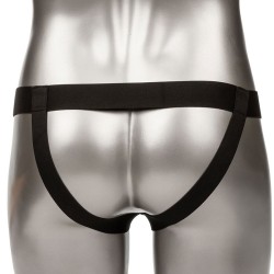extension performance maxx réaliste avec harnais peau marron