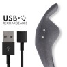 anneau vibrateur réglable rechargeable pampa avec stimulateur de clitoris 10 vitesses - application gratuite
