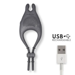 anneau vibrateur réglable rechargeable pampa avec stimulateur de clitoris 10 vitesses - application gratuite