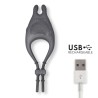 anneau vibrateur réglable rechargeable pampa avec stimulateur de clitoris 10 vitesses - application gratuite