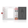 anneau vibrateur réglable rechargeable pampa avec stimulateur de clitoris 10 vitesses - application gratuite