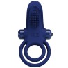 bronson bague double avec vibration bleu
