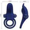 bronson bague double avec vibration bleu