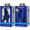 bronson bague double avec vibration bleu
