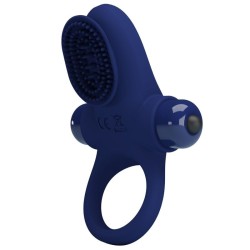palle anneau vibrant bleu