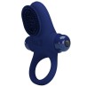 palle anneau vibrant bleu