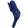 palle anneau vibrant bleu