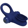 palle anneau vibrant bleu