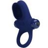 palle anneau vibrant bleu