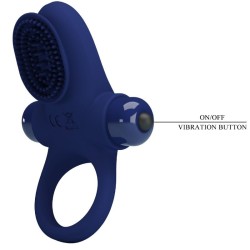 palle anneau vibrant bleu