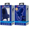 palle anneau vibrant bleu