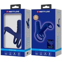 anneau vibrant elish avec extension bleu
