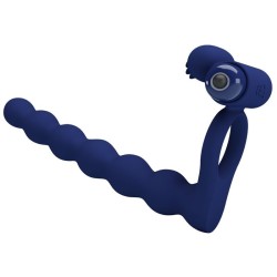 ajmal anneau vibrant avec plug bleu