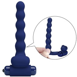 ajmal anneau vibrant avec plug bleu
