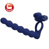 ajmal anneau vibrant avec plug bleu