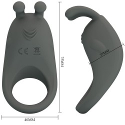 anneau vibrant stratus lapin gris
