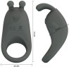 anneau vibrant stratus lapin gris