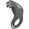 ruben double anneau vibrant avec stimulateur gris
