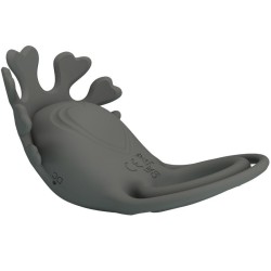 ruben double anneau vibrant avec stimulateur gris