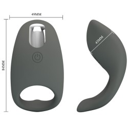 gemma anneau vibrateur avec memoire gris