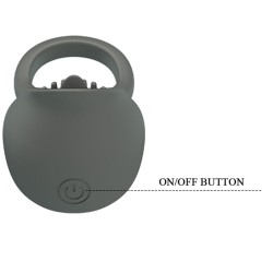 nimbus anneau vibrateur avec langue gris