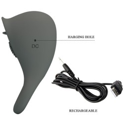 nimbus anneau vibrateur avec langue gris
