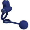 remington double anneau vibrant avec plug bleu