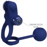 remington double anneau vibrant avec plug bleu